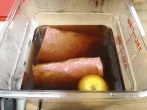 A b- b- b- back bacon brine.