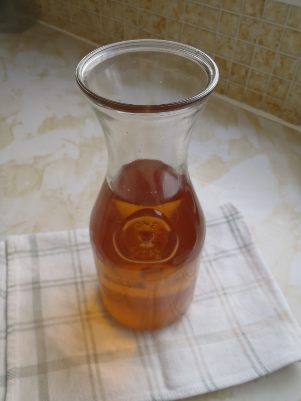 Homemade maple syrup