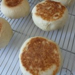 Cooling the English muffins