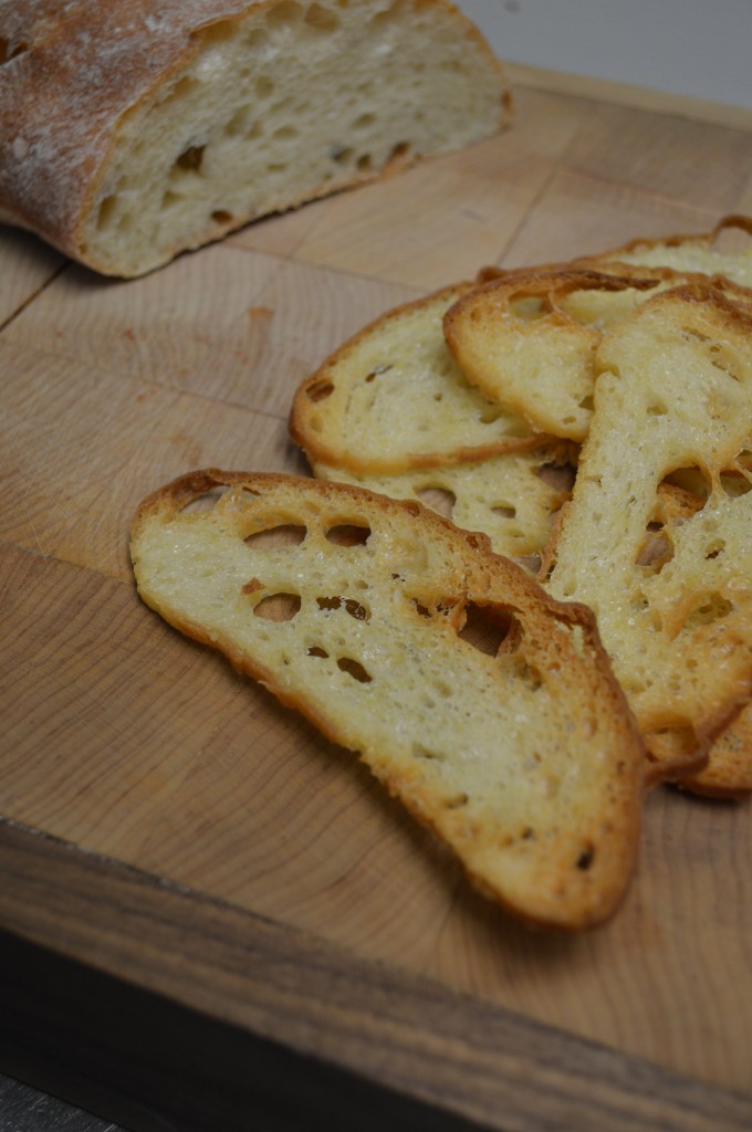 How to Turn Bread into Crackers Button Soup